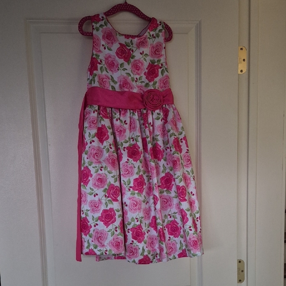 American Princess Other - Floral Pink Sleeveless Girls Dress